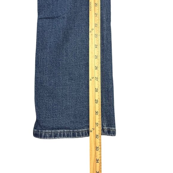 Levis Womens 505 Straight Leg‎ Jeans Size 6 Classic Blue Denim - Picture 6 of 16